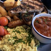 The big brunch  at Mildreds - Kings Cross in North London