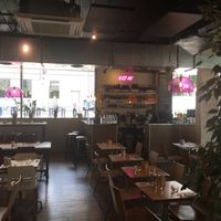 Indoors at Mildreds - Kings Cross in North London