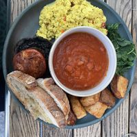 Classic brunch  at Mildreds - Kings Cross in North London