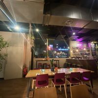 Arrive before it gets busy  at Mildreds - Kings Cross in North London