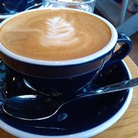 Latte at Mildreds - Kings Cross in North London