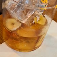 Banana hazelnut old fashioned at Mildreds - Kings Cross in North London