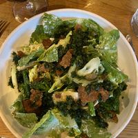 Caesar salad with kale and capers  at Mildreds - Kings Cross in North London