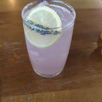 Lavender limonade at Mildreds - Kings Cross in North London