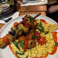 Kebab at Mildreds - Kings Cross in North London