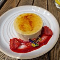 Crème brûlée at Mildreds - Kings Cross in North London