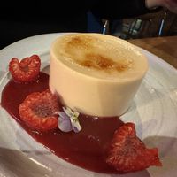 crème brûlée  at Mildreds - Kings Cross in North London