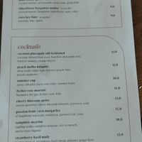 Menu ii at Mildreds - Kings Cross in North London