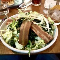 Grilled artichoke caesar   at Mildreds - Kings Cross in North London