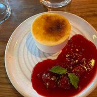 Creme Brulee at Mildreds - Kings Cross in North London