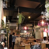 Interior #Veganuary at Mildreds - Kings Cross in North London