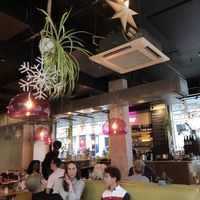 Interior #Veganuary at Mildreds - Kings Cross in North London