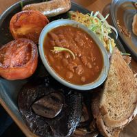 Big breakfast  at Mildreds - Kings Cross in North London