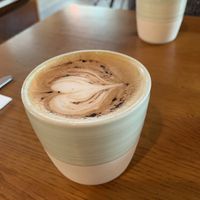 Oat cappuccino   at Mildreds - Kings Cross in North London