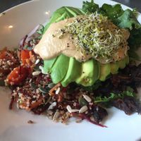 yummy soul bowl at Mildreds - Kings Cross in North London