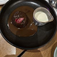 Sticky toffee pudding (phenomenal)  at Mildreds - Kings Cross in North London