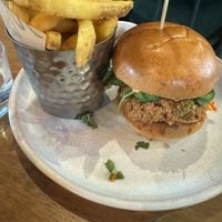 Burger   at Mildreds - Kings Cross in North London