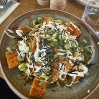 Slay and pepper tofu  at Mildreds - Kings Cross in North London