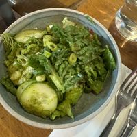 Green salad   at Mildreds - Kings Cross in North London