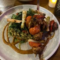 Shish Tawook Kebab  at Mildreds - Kings Cross in North London