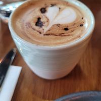 Cappuccino at Mildreds - Kings Cross in North London