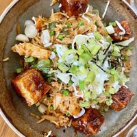 Salt & pepper tofu bokkeumbap   at Mildreds - Kings Cross in North London