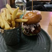 Burger  at Mildreds - Kings Cross in North London