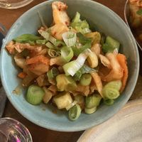 house made kimchi  at Mildreds - Kings Cross in North London