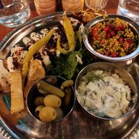 Souvlaki at Mildreds - Kings Cross in North London