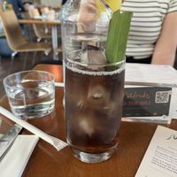 Jasmine pandan cold brew tea infusion  at Mildreds - Kings Cross in North London