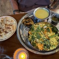 Curry  at Mildreds - Kings Cross in North London