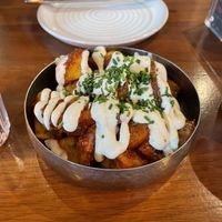 Papas (patatas) bravas  at Mildreds - Kings Cross in North London