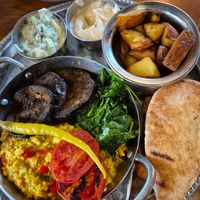 Mezze Teller at Mildreds - Kings Cross in North London