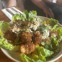 teriyaki cauliflower  at Mildreds - Kings Cross in North London