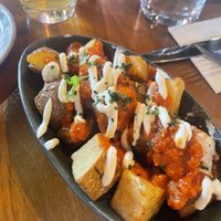 Harissa patatas bravas   at Mildreds - Kings Cross in North London