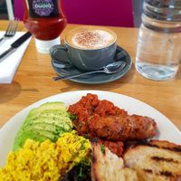 Vegan brunch at Mildreds - Kings Cross in North London