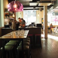Inside the Restaurant at Mildreds - Kings Cross in North London