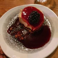 Caramel cheesecake (vegan) at Mildreds - Kings Cross in North London