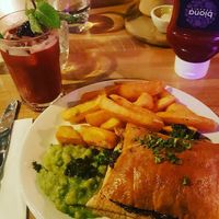 Mushroom Pie at Mildreds - Kings Cross in North London