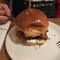 Teriyaki chicken burger at Mildreds - Kings Cross in North London