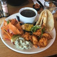 Mock chicken at Mildreds - Kings Cross in North London