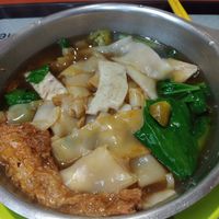 Hor fun $3 at Ming Ri Vegetarian in Northeast Singapore