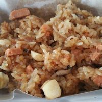 Glutinous rice with lotus seeds at Su Xin Vegetarian 素心小厨 in North Singapore