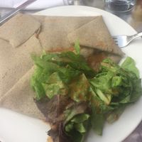 vegan crepe at La Guinguette in Black Mountain