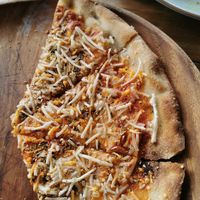 Margarita pizza at Kai Whakapai Cafe and Bar  in Wanaka