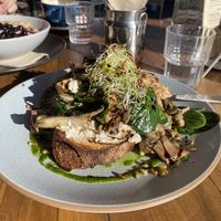 VGO of ‘Forest Mushroom Toast'  at Kai Whakapai Cafe and Bar  in Wanaka
