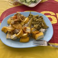 Yummy cheap food  at Hongming Vegetarian Food in Krabi