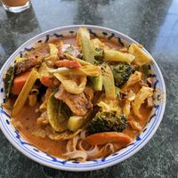 Red Curry  at Phuket Thai in Mount Shasta