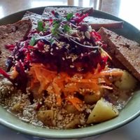 Poutine at Poyo & the Sprout in St Johns