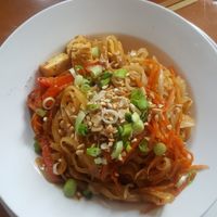 Pad Thai at Poyo & the Sprout in St Johns